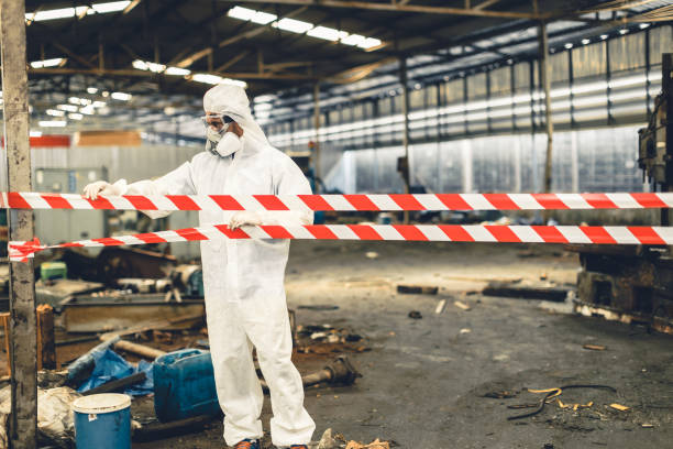 Professional Hoarding Cleanup technician working in Grantville, GA